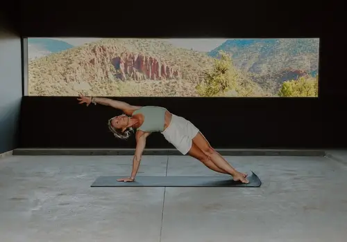 Stretching Kelsey